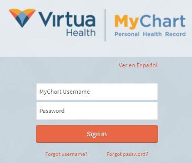 Find out what information is automatically. . Mychart virtua